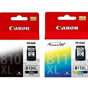 Singapore Original Canon PG-810XL Black and CL-811XL Color Ink For Printer: iP2770, iP2772, MP237, MP245, MP258, MP268, MP276, MP287, MP486, MP496, MP497, MX328, MX338, MX347, MX357, MX366, MX416, MX426