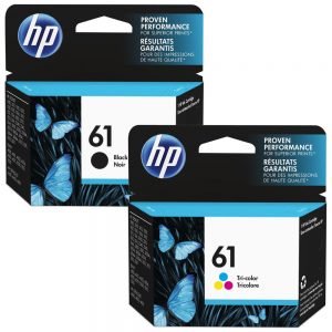 Singapore Original HP-61 Black (SD549AA) and HP-61 Tri-Color (SD550AA) Ink For Printer: HP Deskjet 1000, 1010, 1015, 1050, 2000, 2050, 2510, 2540, 2620, 3000, 3050, HP Envy 4500