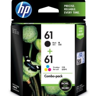 Singapore Original HP-61 Combo Pack (CR311AA) Ink For Printer: HP Deskjet 1000, 1010, 1015, 1050, 2000, 2050, 2510, 2540, 2620, 3000, 3050, HP Envy 4500