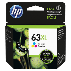 Singapore Original HP-63XL Tri-Color Ink (N9K03AA) For printer: HP DeskJet 2130, 3630, HP ENVY 4520, 3830, 4650