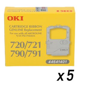 Singapore Original OKI ML720/721/790/791 Series Ribbon (#44641401) x5 for Printer Model: ML720, ML721, ML790, ML791