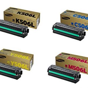 Singapore Original Samsung CLT-K506L Black, CLT-C506L Cyan, CLT-M506L Magenta and CLT-Y506L Yellow Toner for Printer Models: CLP-680, CLX-6260