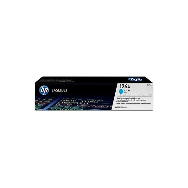 HP 126A (CE311A) Cyan – Ink Toner Cartridge