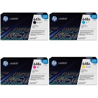 HP 647A HP 648A CMYK Toner Combo Pack