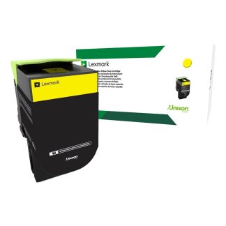 Lexmark 80C8SYE / 80C8SY0 Yellow Toner