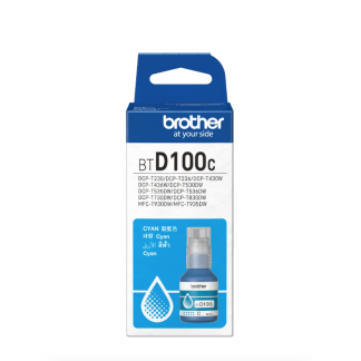 Brother BTD100C Cyan Ink Bottle