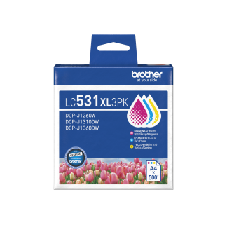 Brother LC531XL3PK CMY